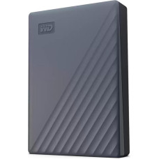 Western Digital External HDD|WESTERN DIGITAL|My Passport|WDBRMD0050BGY-WESN|5TB|USB-C|Colour Grey|WDBRMD0050BGY-WESN