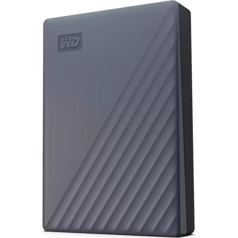 Western Digital External HDD|WESTERN DIGITAL|My Passport|WDBRMD0050BGY-WESN|5TB|USB-C|Colour Grey|WDBRMD0050BGY-WESN