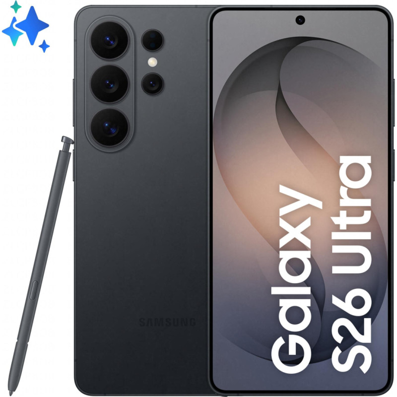 Samsung MOBILE PHONE GALAXY S26 ULTRA/256GB BLACK SM-S948B SAMSUNG