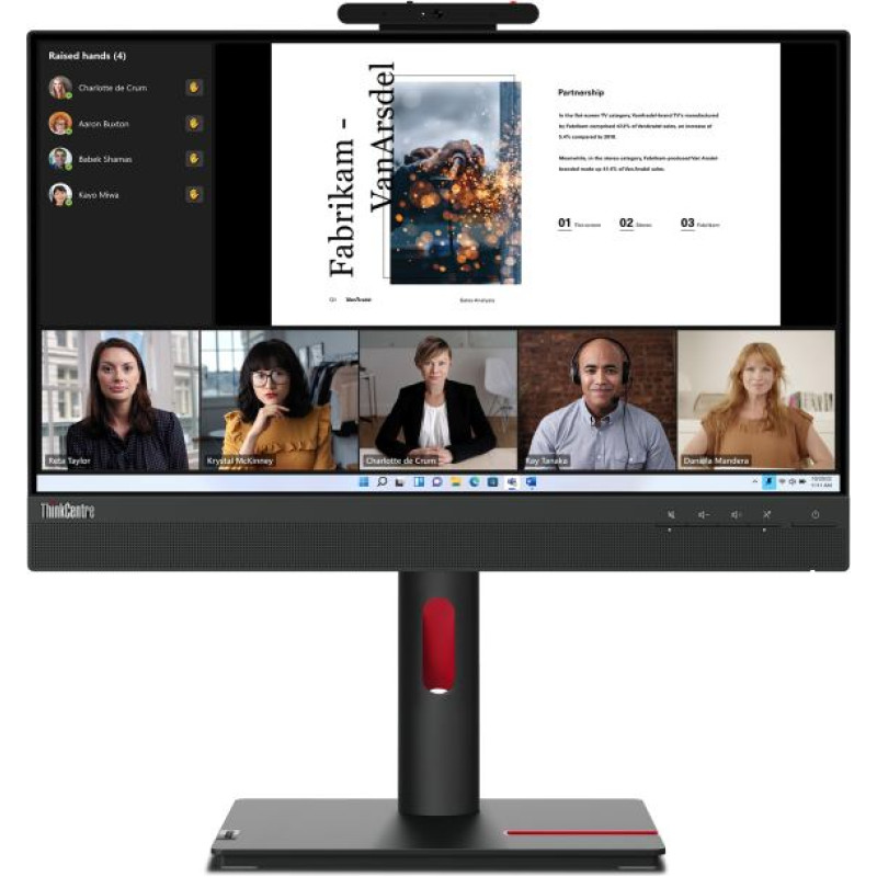 Lenovo ThinkCentre Tiny-In-One 22 Gen 5 monitori 54,6 cm (21.5
