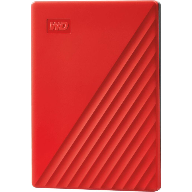 Western Digital External HDD|WESTERN DIGITAL|My Passport|2TB|USB 2.0|USB 3.0|USB 3.2|Colour Red|WDBYVG0020BRD-WESN