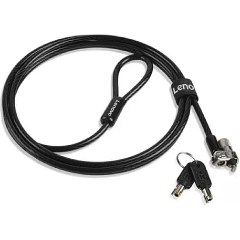 Lenovo 4XE1L68273 kabeļu slēdzene Melns 1,8 m