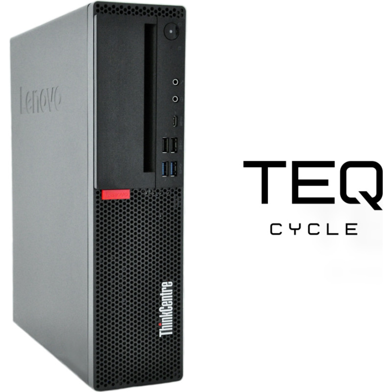 Lenovo Teqcycle Lenovo ThinkCentre M920s Intel® Core™ i5 i5-8500 16 GB DDR4-SDRAM 256 GB SSD Windows 10 Pro SFF PC (dators) Melns