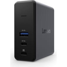 Lenovo X9 Charging GaN Dock Vadu USB 3.2 Gen 2 (3.1 Gen 2) Type-C Pelēks