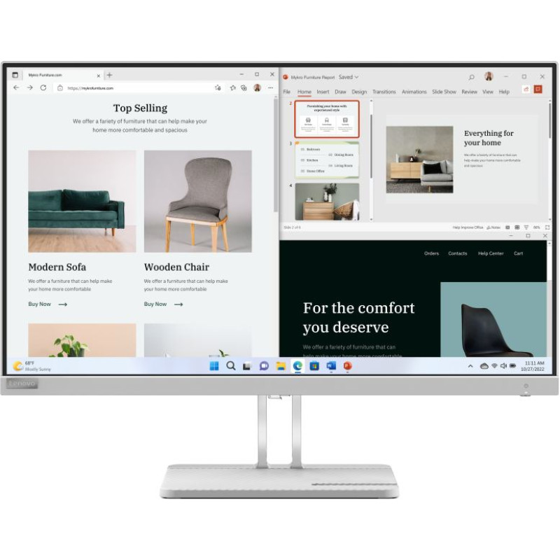 Lenovo L27e-40 LED display 68,6 cm (27