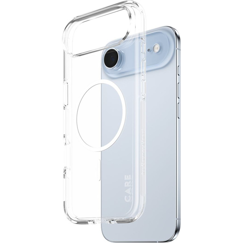 Panzerglass CARE by ® Flagship Case Transparent Urban Explorer w. White MagSafe iPhone Air mobilo telefonu apvalks Aploksne Caurspīdīgs