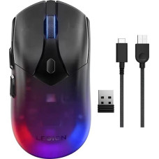 Lenovo Legion M410 pele Speļu Abām rokām RF Wireless + USB Type-C Optisks 16000 DPI