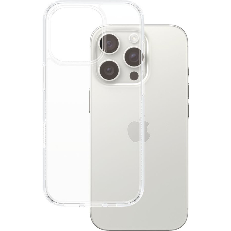 Panzerglass ® HardCase Transparent iPhone 16 Pro mobilo telefonu apvalks Aploksne Caurspīdīgs