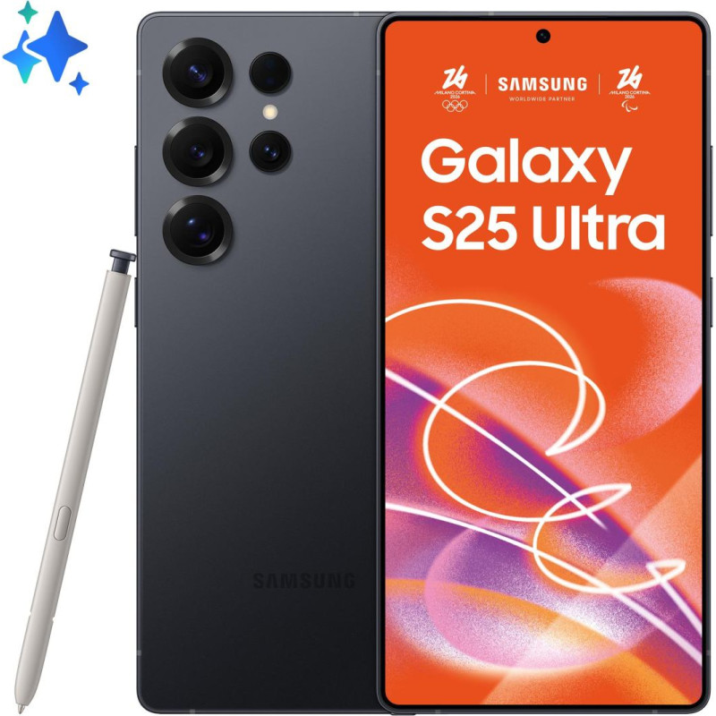 Samsung MOBILE PHONE GALAXY S25 ULTRA/512GB BLACK SM-S938B SAMSUNG