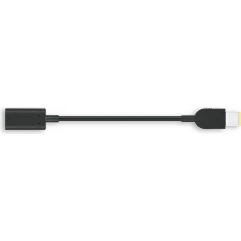 Lenovo 4X90U45346 USB kabelis 0,018 m USB-C Slim-tip Melns