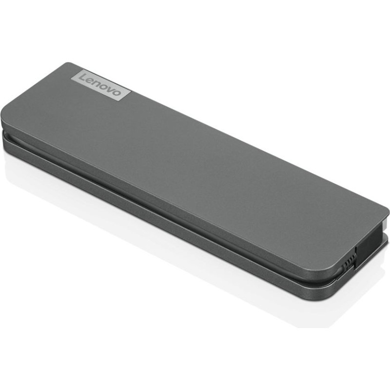 Lenovo USB-C Mini Dock Vadu USB 3.2 Gen 1 (3.1 Gen 1) Type-C Pelēks