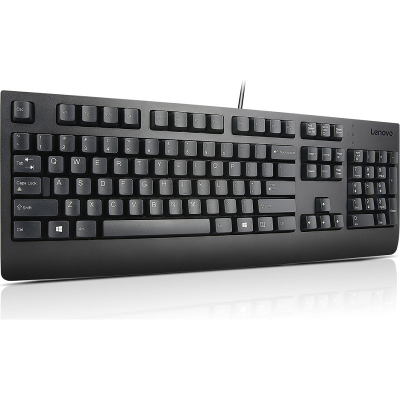 Lenovo Preferred Pro II tastatūra Universāls USB QWERTY Amerikāņu angļu valoda Melns