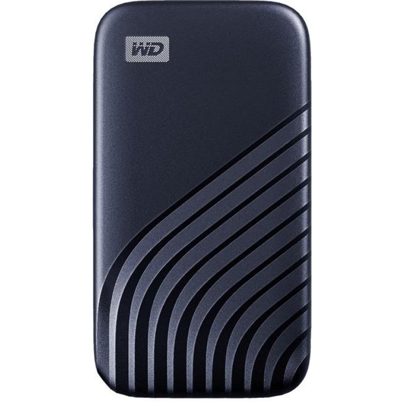 Western Digital External SSD|WESTERN DIGITAL|My Passport|1TB|USB-C|Write speed 1000 MBytes/sec|Read speed 1050 MBytes/sec|WDBAGF0010BBL-WESN