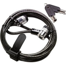 Lenovo Kensington Twin Head Cable Lock kabeļu slēdzene 1,8 m