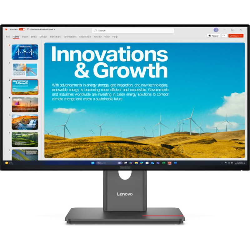 Lenovo ThinkVision P24QD-40 LED display 60,5 cm (23.8
