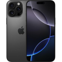 Apple MOBILE PHONE IPHONE 16 PRO MAX/256GB BLACK TITAN. MYWV3 APPLE