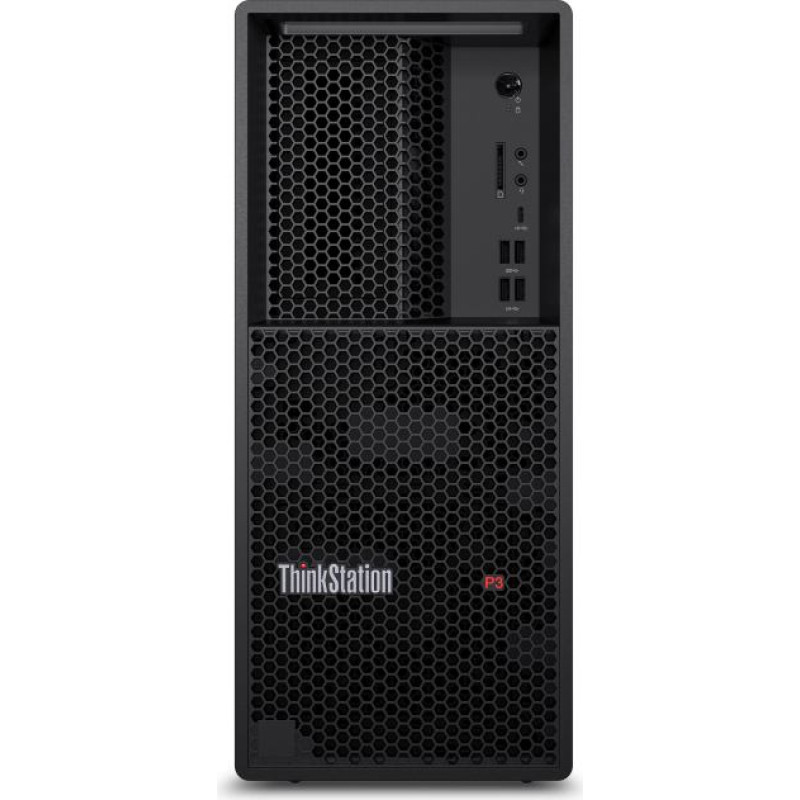 Lenovo ThinkStation P3 Tower Intel® Core™ i7 i7-14700K 32 GB DDR5-SDRAM 1 TB SSD NVIDIA RTX A2000 Windows 11 Pro Darbstacija Melns