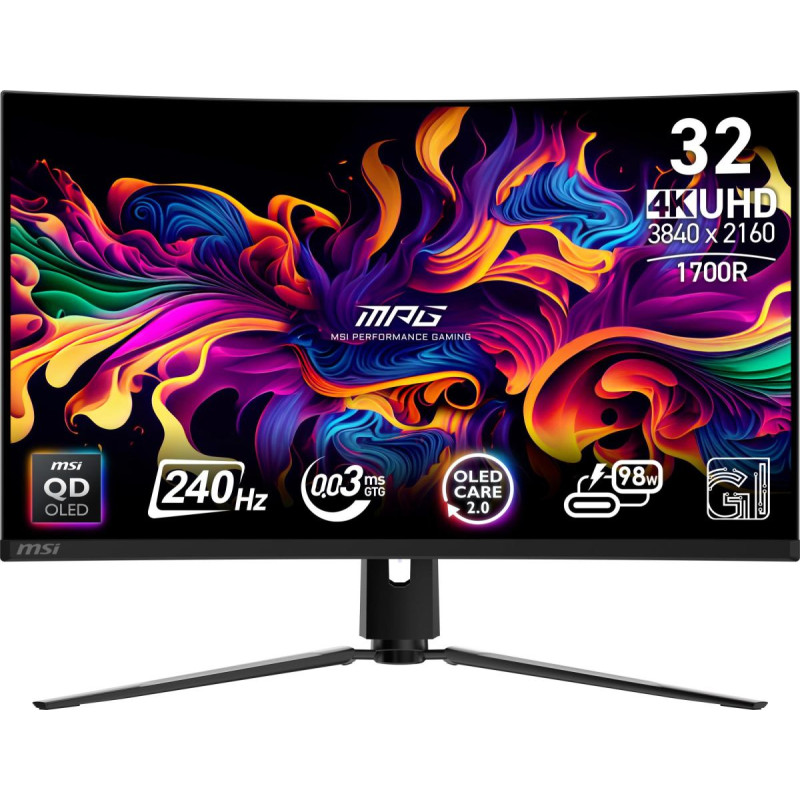 MSI Monitor|MSI|MPG 321CURX QD-OLED|31.5