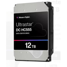 Western Digital HDD|WESTERN DIGITAL ULTRASTAR|Ultrastar DC HC555|12TB|512 MB|7200 rpm|3,5