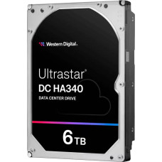 Western Digital HDD|WESTERN DIGITAL ULTRASTAR|Ultrastar DC HA340|6TB|256 MB|7200 rpm|3,5