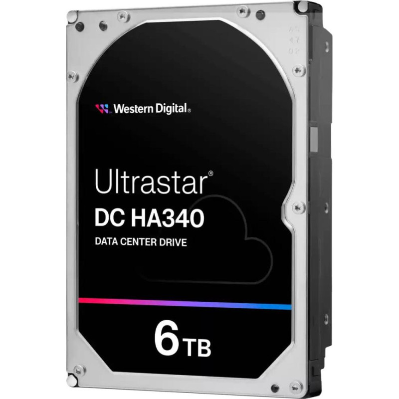 Western Digital HDD|WESTERN DIGITAL ULTRASTAR|Ultrastar DC HA340|6TB|256 MB|7200 rpm|3,5