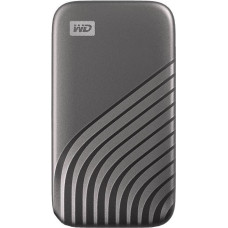 Western Digital External SSD|WESTERN DIGITAL|My Passport|2TB|USB-C|Write speed 1000 MBytes/sec|Read speed 1050 MBytes/sec|WDBAGF0020BGY-WESN