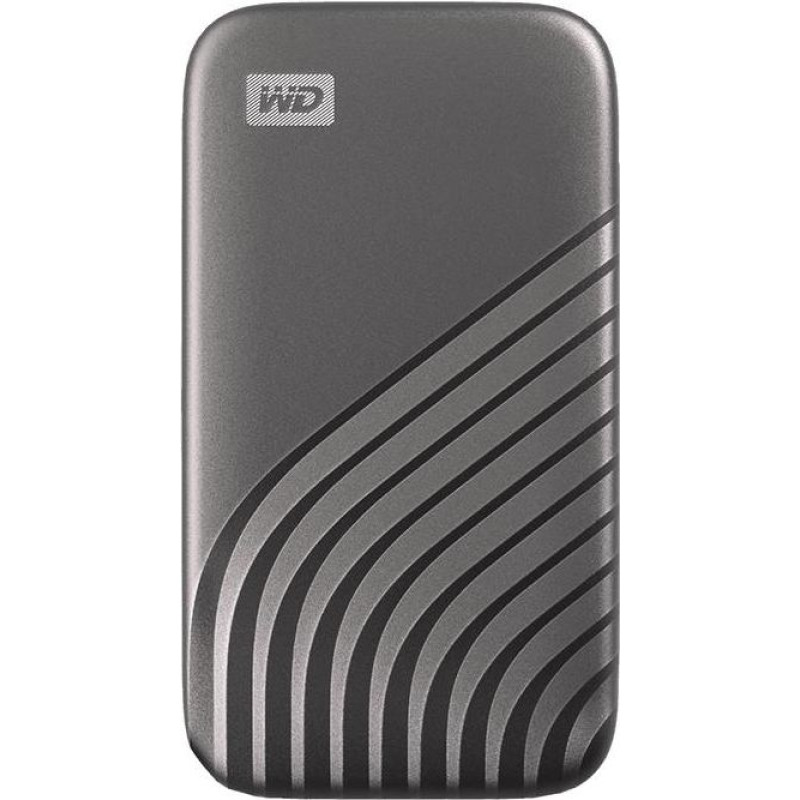 Western Digital External SSD|WESTERN DIGITAL|My Passport|2TB|USB-C|Write speed 1000 MBytes/sec|Read speed 1050 MBytes/sec|WDBAGF0020BGY-WESN