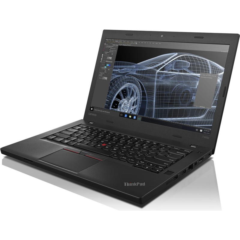 Teqcycle Lenovo ThinkPad T460p Intel® Core™ i7 i7-6700HQ Portatīvais dators 35,6 cm (14