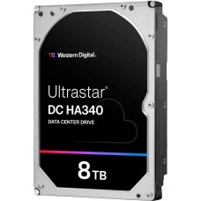 Western Digital HDD|WESTERN DIGITAL ULTRASTAR|Ultrastar DC HA340|8TB|256 MB|7200 rpm|3,5