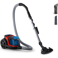 Philips Vacuum Cleaner|PHILIPS|FC9330/09|Canister/Bagless|900 Watts|Capacity 1.5 l|Noise 76 dB|Black / Red|Weight 4.5 kg|FC9330/09
