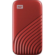 Western Digital External SSD|WESTERN DIGITAL|My Passport|2TB|USB-C|USB 3.2|Write speed 1000 MBytes/sec|Read speed 1050 MBytes/sec|WDBAGF0020BRD-WESN