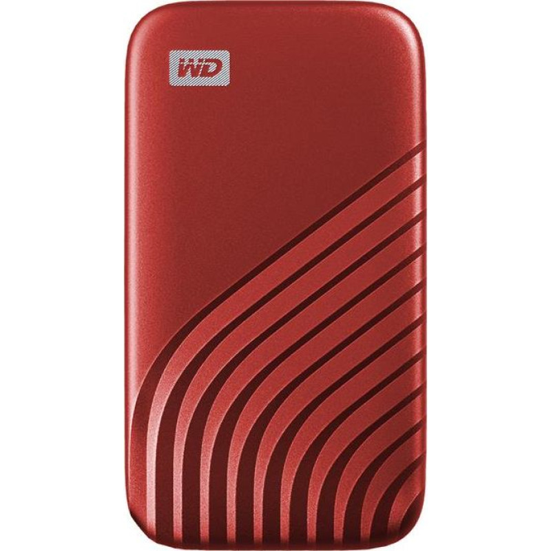 Western Digital External SSD|WESTERN DIGITAL|My Passport|2TB|USB-C|USB 3.2|Write speed 1000 MBytes/sec|Read speed 1050 MBytes/sec|WDBAGF0020BRD-WESN