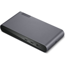 Lenovo 40B30090EU dokstacija 2 x USB 3.2 Gen 2 (3.1 Gen 2) Type-C Pelēks