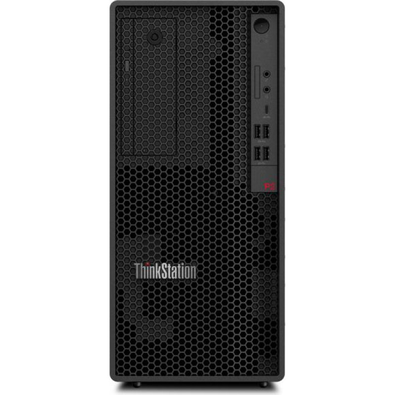 Lenovo ThinkStation P2 Tower Gen 2 Intel Core Ultra 7 265 32 GB DDR5-SDRAM 1 TB SSD NVIDIA GeForce RTX 5070 Windows 11 Pro Darbstacija Melns