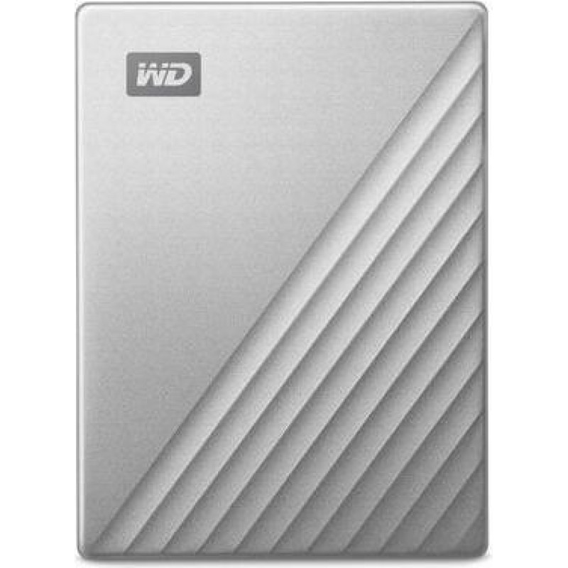 Western Digital External HDD|WESTERN DIGITAL|My Passport Ultra|2TB|USB 3.0|USB-C|Colour Silver|WDBC3C0020BSL-WESN