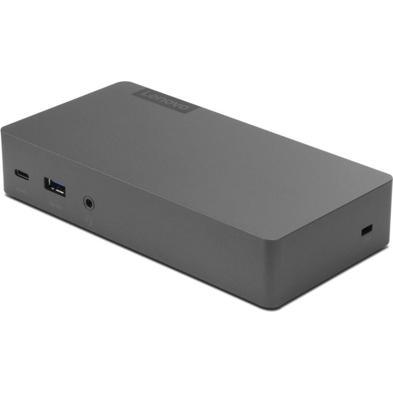 Lenovo Thunderbolt 3 Essential Dock Pelēks