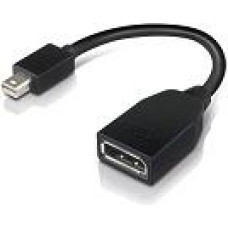 Lenovo 4X90L13971 DisplayPort kabelis Mini DisplayPort Melns
