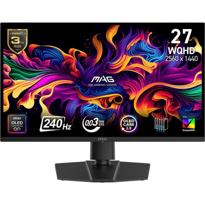 MSI Monitor|MSI|MAG 273QP QD-OLED X24|26.5