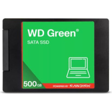 Western Digital SSD|WESTERN DIGITAL|Green|500GB|3D NAND|Read speed 545 MBytes/sec|2,5