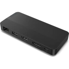 Lenovo 40B90100UK dokstacija Vadu USB 3.2 Gen 1 (3.1 Gen 1) Type-C Melns