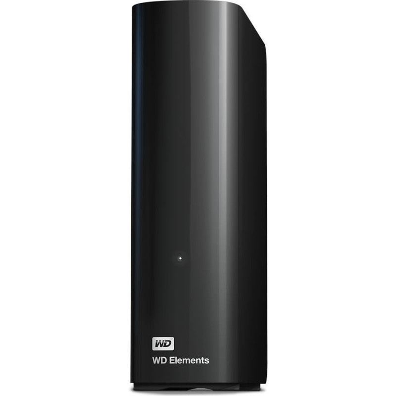Western Digital External HDD|WESTERN DIGITAL|Elements Desktop|8TB|USB 3.0|Drives 1|Black|WDBWLG0080HBK-EESN