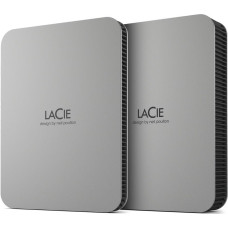 Lacie External HDD|LACIE|Mobile Drive|1TB|USB-C|Colour Silver|STLP1000400
