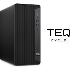 Teqcycle HP Elitedesk 600 G9 Intel® Core™ i5 i5-10500T 32 GB DDR4-SDRAM 1 TB SSD Windows 11 Pro Micro Tower PC (dators) Melns
