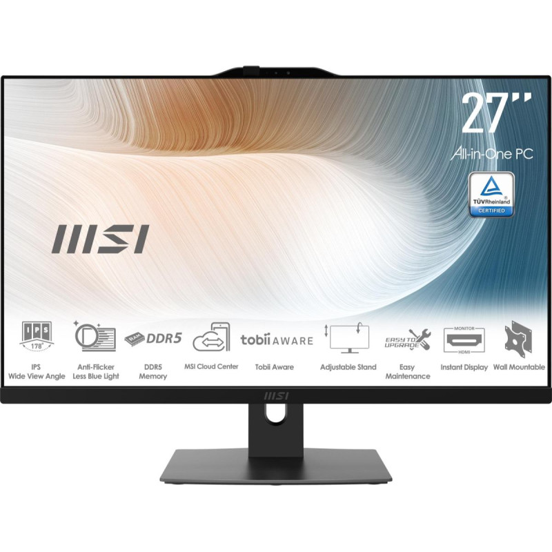 MSI Monoblock PC|MSI|CPU Intel|Intel Core 5|Intel Core 5|120U|RAM 16 GB|DDR5-SDRAM|Screen 27 