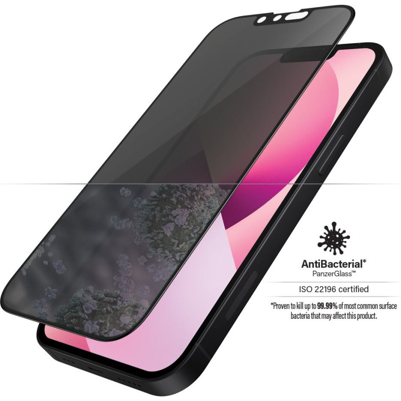 Panzerglass ® Privacy Screen Protector iPhone 13 Mini | Edge-to-Edge Caurspīdīgs ekrāna aizsargs Apple 1 pcs