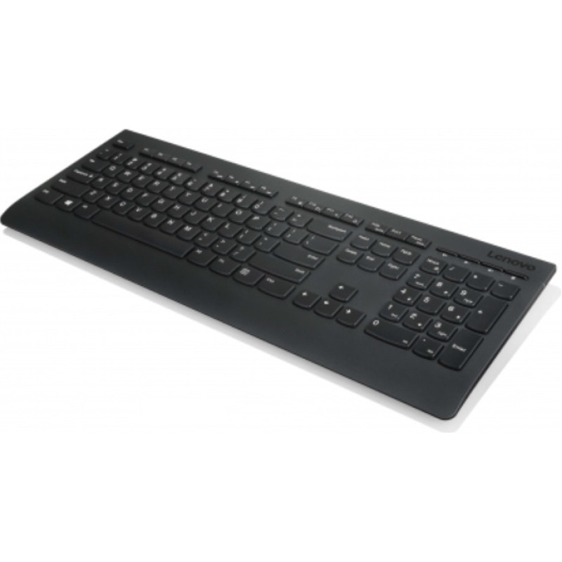 Lenovo 4X30H56861 tastatūra Universāls RF Bezvadu QWERTY Itāļu Melns