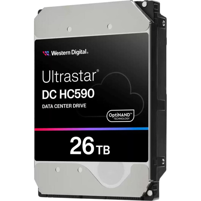 Western Digital HDD|WESTERN DIGITAL ULTRASTAR|Ultrastar DC HC590|WUH722626ALE6L4 0F65672|26TB|SATA 3.0|512 MB|7200 rpm|3,5