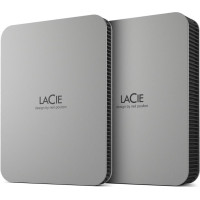 Lacie External HDD|LACIE|Mobile Drive|5TB|USB-C|Colour Silver|STLP5000400
