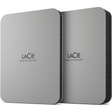 Lacie External HDD|LACIE|Mobile Drive|5TB|USB-C|Colour Silver|STLP5000400