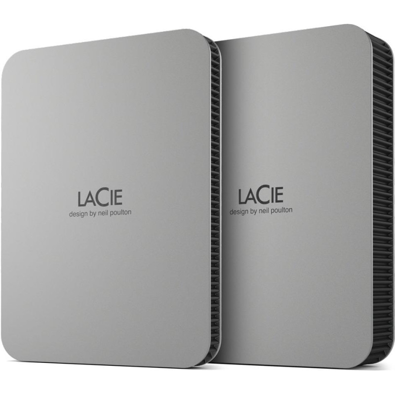 Lacie External HDD|LACIE|Mobile Drive|5TB|USB-C|Colour Silver|STLP5000400